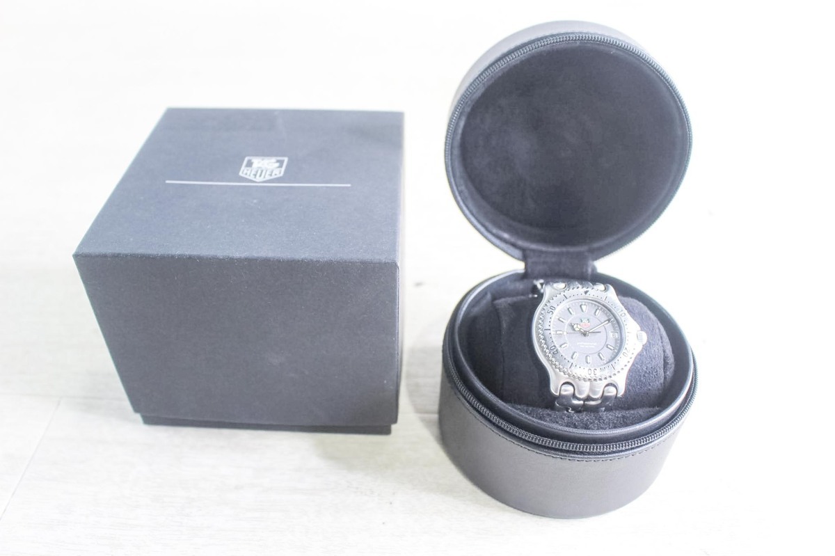 B5515 【動作未確認】TAG HEUER WG1113-K0 タグ ホイヤー Professional 