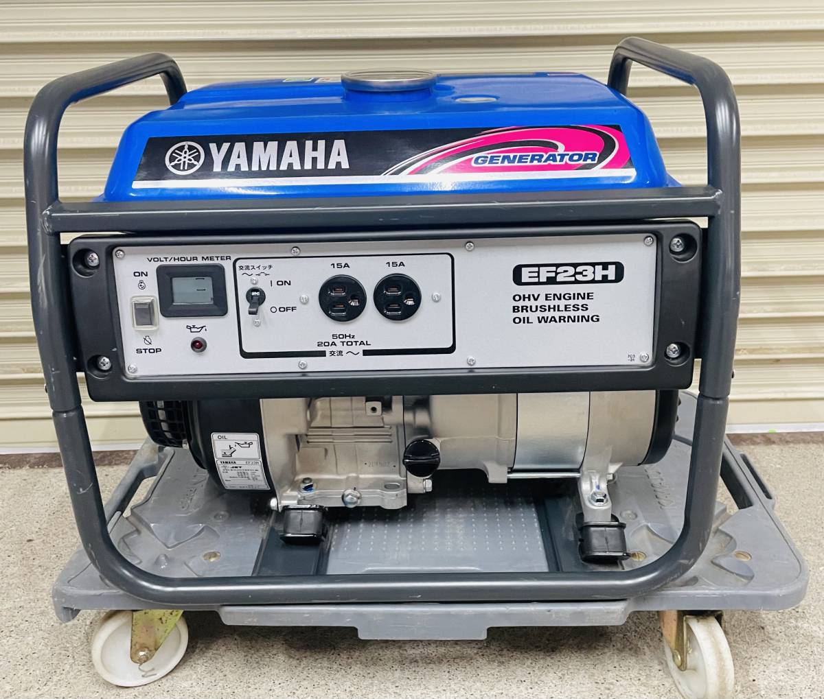 品質保証，セール YAMAHA ヤマハ EF23H 発電機 50Hz 100V 44&times;42&times;51 スポーツ レジャー アウトドア キャンプ ジャンク品 品 ③(発電機)｜売買されたオークション情報、yahooの商品情報をアーカイブ公開 - オーク 発電機