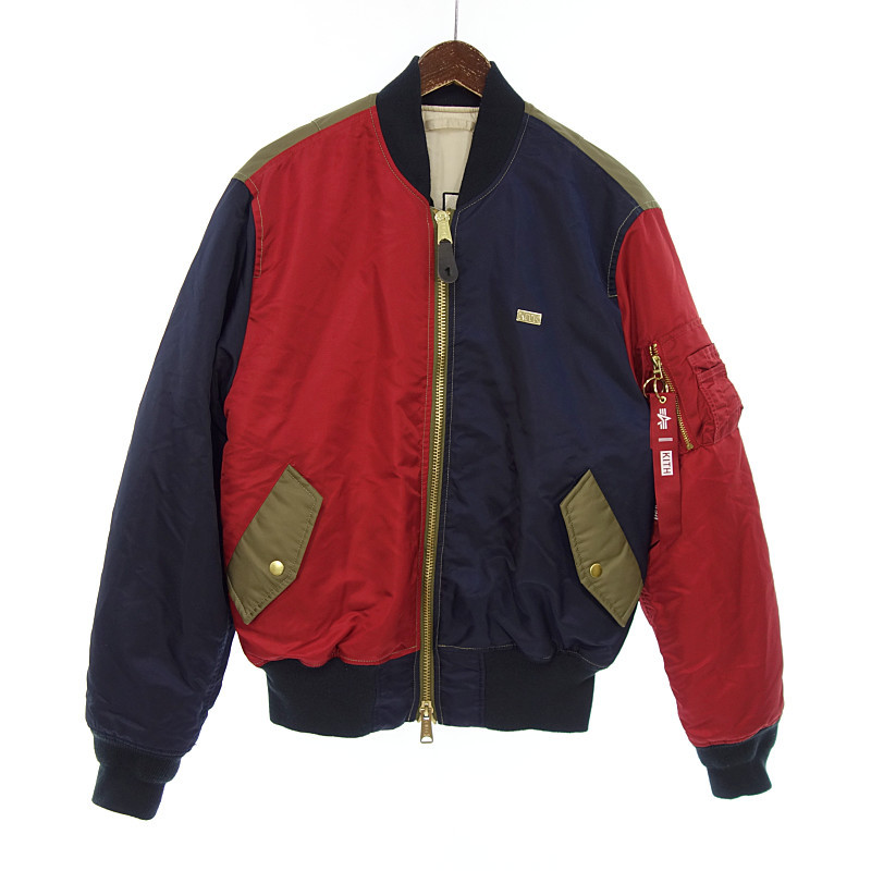 KITH × ALPHA INDUSTRIES リバーシブル MA-1 Lサイズ 別注】＜ALPHA