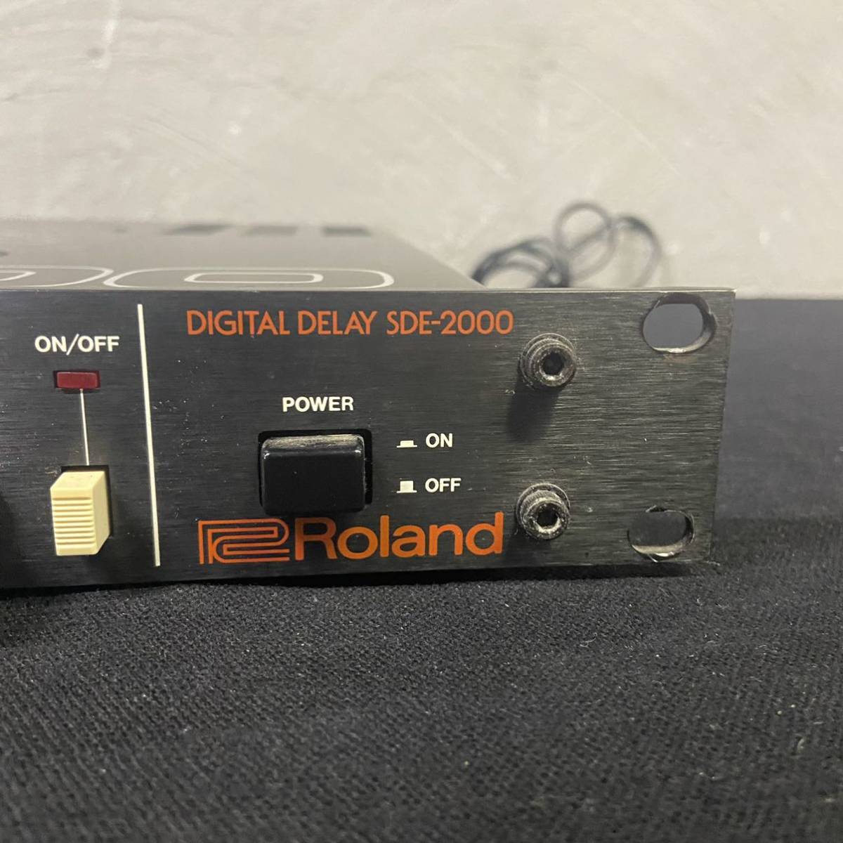 ○(D1-ke)名機! Roland SDE-2000 デジタルディレイ PA機材 ローランド 