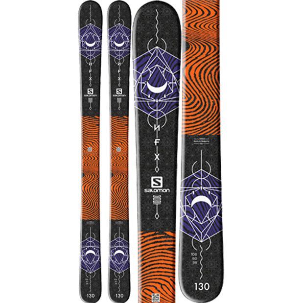 NFX JR ⁄ 2017-2018 サロモン Salomon スキー 130cm | ☆SALOMON 