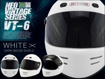 Neo Vintage Series Vt 6 ドラッガースタイル フルフェイスヘルメット シールドセット ステッカー付 ホワイト L ダークスモーク 売れ筋 Lサイズ 売買されたオークション情報 Yahooの商品情報をアーカイブ公開 オークファン Aucfan Com