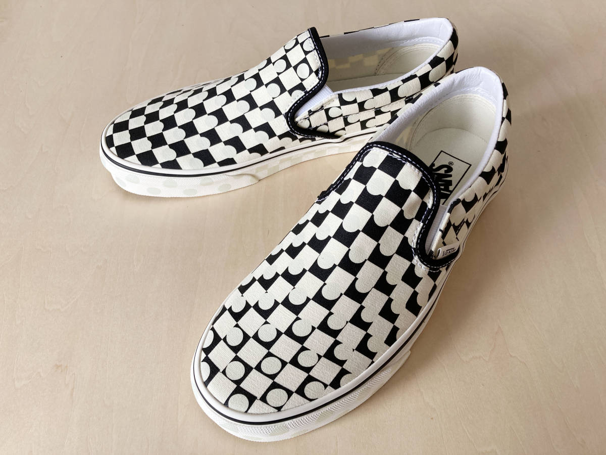 29cm バンズ スリッポン UVドット柄 チェッカーボード VANS SLIP-ON UV 