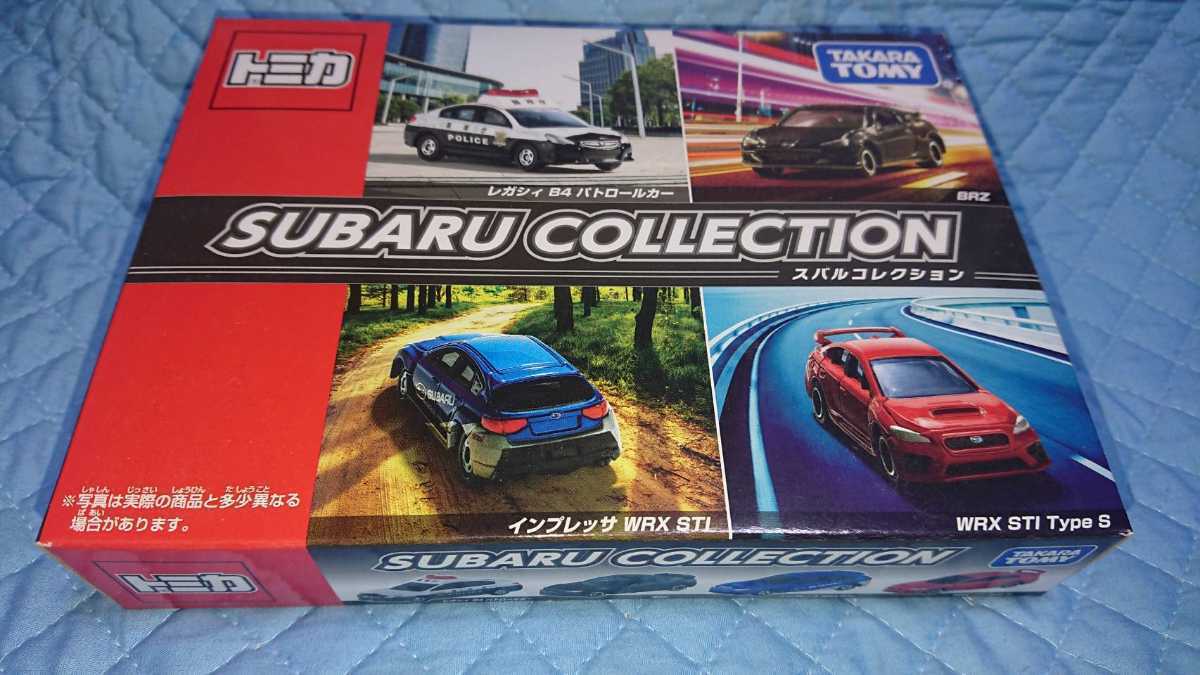 未使用 トミカ SUBARU WRX STI TypeS レッド 赤 VAB 2台セット WRC 