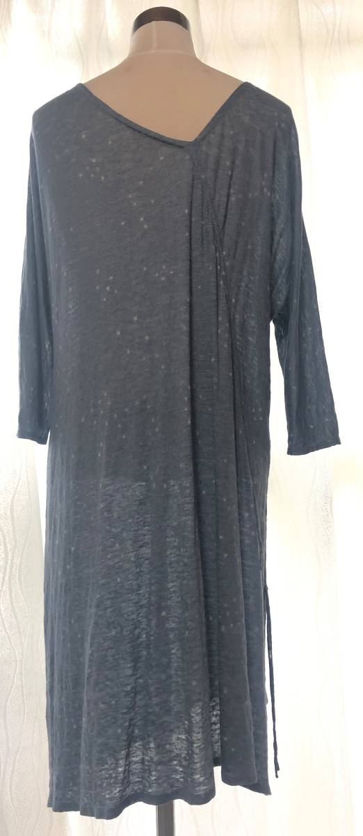 ヨーガンレール ドットチュニック ワンピース ババグーリ ブルー系