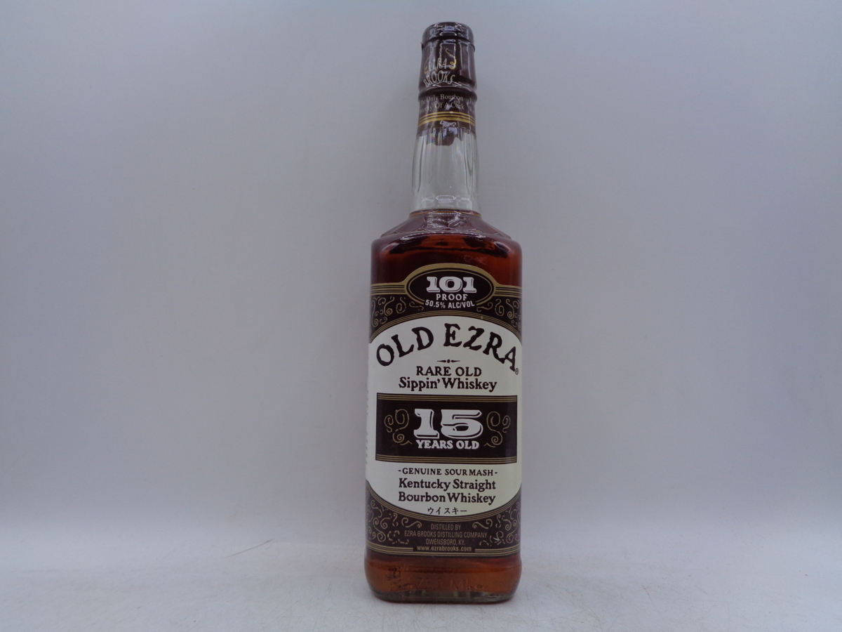 同梱OK商品】OLD EZRA 15年 オールド エズラ バーボン ウイスキー