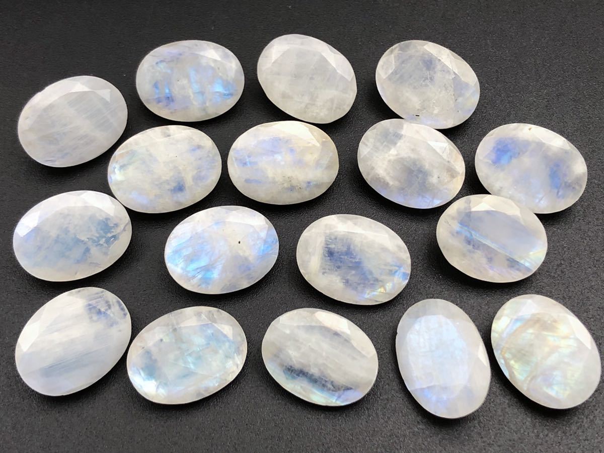  まとめ17個 天然 ムーンストーン オーバル 132.45ct スリランカ産 裸石 無処理 天然石 ルース カボション ブルー レインボー(ムーンストーン)｜売買されたオークション情報、yahooの商品情報を ムーンストーン
