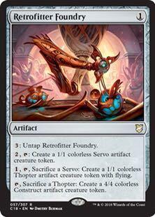 ■交渉可■《改良式鋳造所/Retrofitter Foundry(CMD)》英語版 4枚まで ■MTG■