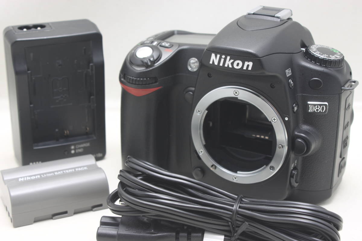 ☆極上品☆ Nikon ニコン D80 ボディ ブラック 73011 xvpbvx 【公式通販】