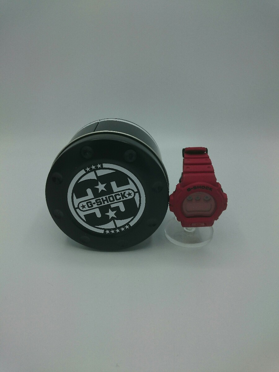 CASIO◆35th anniversary/クォーツ腕時計/デジタル/ラバー/RED/RED/DW-6935C