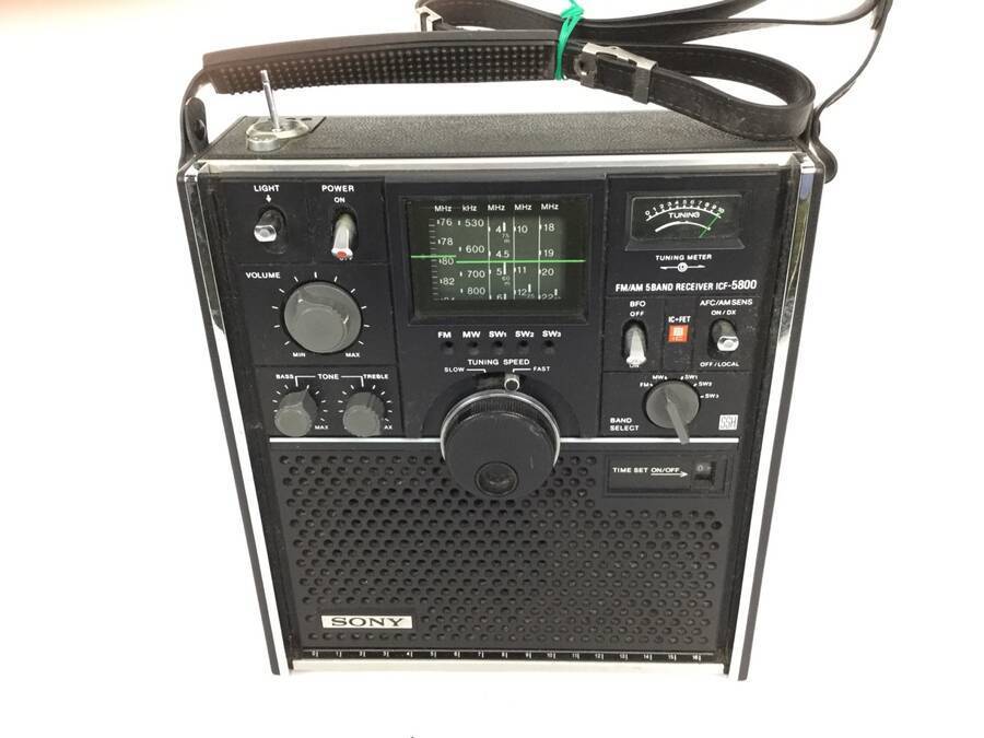 SONY ICF-5800 FM/AM 5BAND レシーバー◇委託品【TB】 SONY スカイ