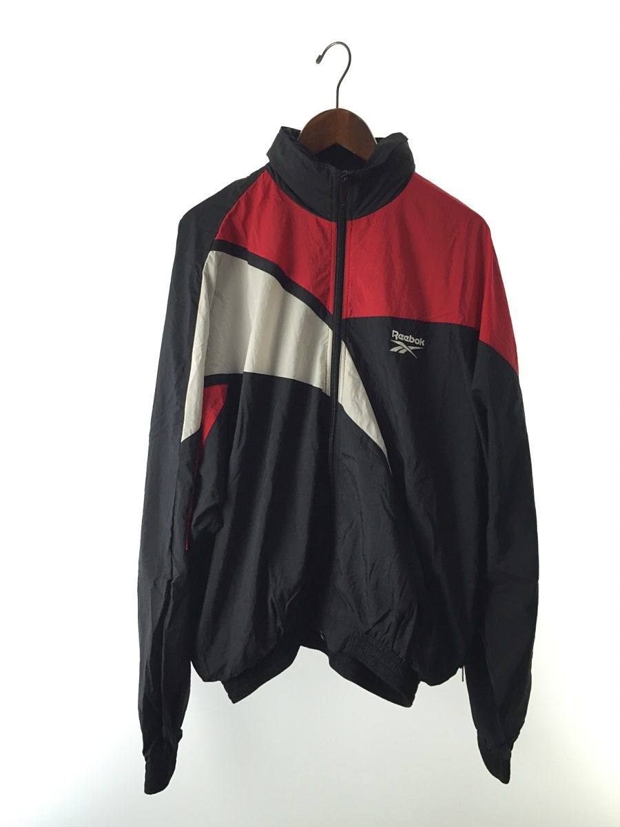 VETEMENTS◇ナイロンジャケット/M/ナイロン/BLK/ブラック/×Reebok/17SS 
