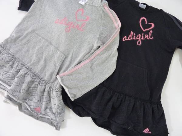 アディダスキッズ 2枚セットadidas150パーカーワンピ 150 145 154cm 売買されたオークション情報 Yahooの商品情報をアーカイブ公開 オークファン Aucfan Com