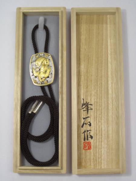 人間国宝 奥山峰石 銀 シルバー925 製 ループタイ 装身具 売買されたオークション情報 Yahooの商品情報をアーカイブ公開 オークファン Aucfan Com