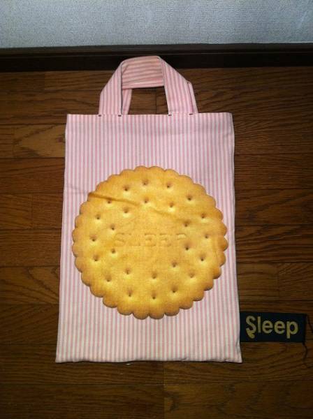 Sleepトートバッグ ビスケット ツモリチサトyukiスリープ ピンク キャンバス 帆布 売買されたオークション情報 Yahooの商品情報をアーカイブ公開 オークファン Aucfan Com