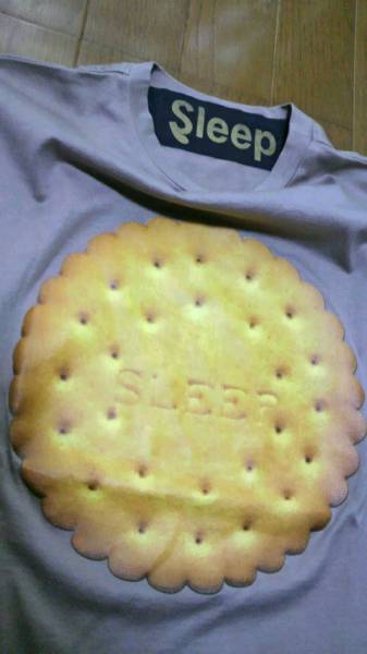 Sleep スリープビスケットｔシャツ Yuki Q Potキューポット 柄もの 売買されたオークション情報 Yahooの商品情報をアーカイブ公開 オークファン Aucfan Com