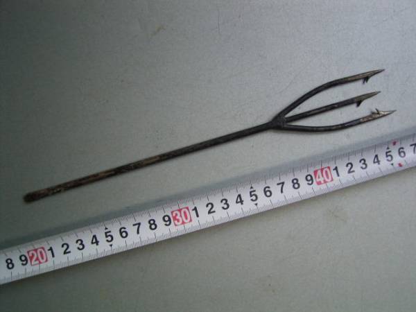 ヤス 金突き 手銛の自作に 三又銛先 5f その他 売買されたオークション情報 Yahooの商品情報をアーカイブ公開 オークファン Aucfan Com