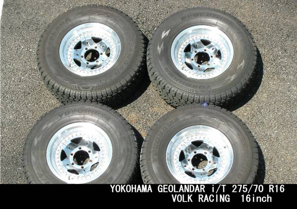 スタッドレスタイヤホイール4本 275 70 16 アメ車可 スタッドレスタイヤ 売買されたオークション情報 Yahooの商品情報をアーカイブ公開 オークファン Aucfan Com