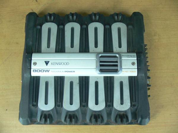 ケンウッド 最大800w 2chパワーアンプ ブリッジ接続可能 アンプ 売買されたオークション情報 Yahooの商品情報をアーカイブ公開 オークファン Aucfan Com