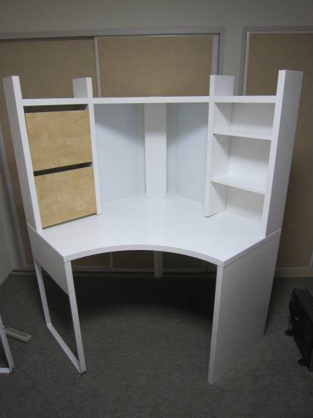 Ikea イケア Micke コーナー デスク 机 ホワイト バーチ セット 売買されたオークション情報 Yahooの商品情報をアーカイブ公開 オークファン Aucfan Com