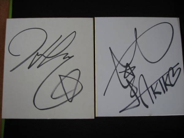 直筆サイン色紙 緑川光 矢島晶子 声優 ガンダムw サイン 直筆画 売買されたオークション情報 Yahooの商品情報をアーカイブ公開 オークファン Aucfan Com