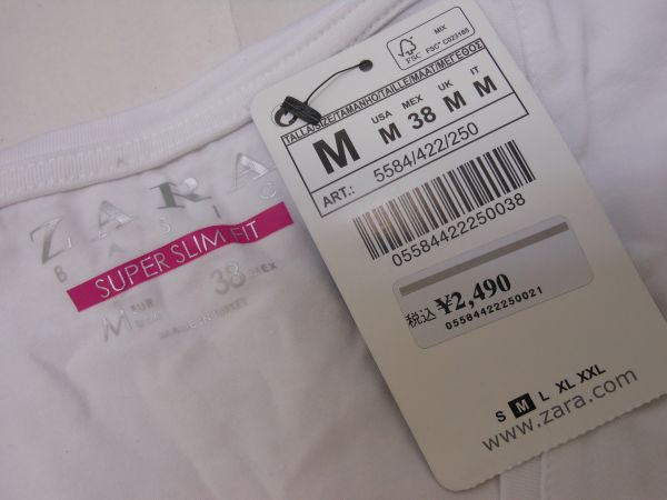 コロニー 病者 桃 Zara スリム フィット T シャツ Luce Beauty Jp