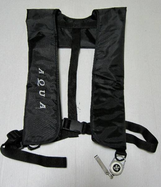 Aqua Lamses ラムセス ライフジャケット 自動膨脹式 救命衣 ライフジャケット 売買されたオークション情報 Yahooの商品情報をアーカイブ公開 オークファン Aucfan Com