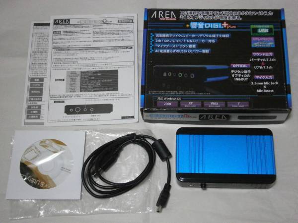 Usb接続 サウンドアダプタ響音digi Plus Sd U1sound T5 サウンドカード 売買されたオークション情報 Yahooの商品情報をアーカイブ公開 オークファン Aucfan Com