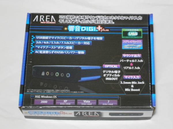 Usb接続 サウンドアダプタ響音digi Plus Sd U1sound T5 サウンドカード 売買されたオークション情報 Yahooの商品情報をアーカイブ公開 オークファン Aucfan Com