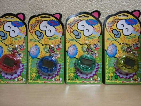 4個セット ラクラクダイノくん たまごっち恐竜育成ゲーム その他 売買されたオークション情報 Yahooの商品情報をアーカイブ公開 オークファン Aucfan Com