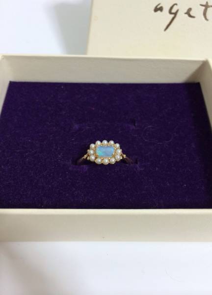 極 アガットクラシック オパール パール リング Agete 指輪 売買されたオークション情報 Yahooの商品情報をアーカイブ公開 オークファン Aucfan Com