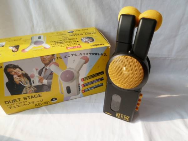12 ツインバード Twinbird ハンディカラオケ Duet Stage カラオケ機器 売買されたオークション情報 Yahooの商品情報をアーカイブ公開 オークファン Aucfan Com