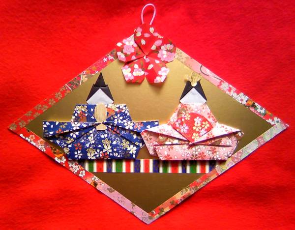 折り紙 壁面飾り 3月 桃の節句 ひな祭り お雛様 壁掛け 折り紙 千代紙 売買されたオークション情報 Yahooの商品情報をアーカイブ公開 オークファン Aucfan Com