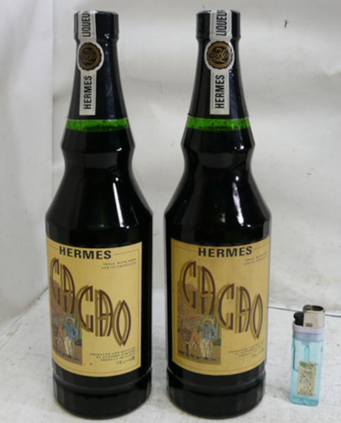 古酒 Hermes Cacao ヘルメス カカオ リキュール 7ml 25 2本 ナッツ 種子 売買されたオークション情報 Yahooの商品情報をアーカイブ公開 オークファン Aucfan Com