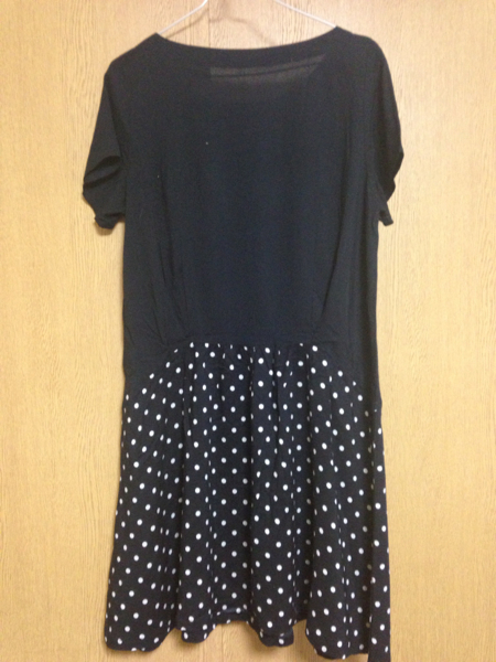 Studio Clip 無地ドットドッキング半袖ワンピース ブラック スタジオクリップ 売買されたオークション情報 Yahooの商品情報をアーカイブ公開 オークファン Aucfan Com