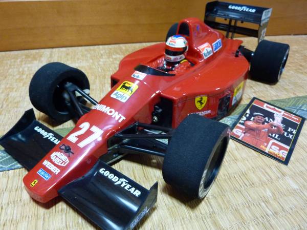 タミヤ ｆ１ラジコン 1 10 フェラーリf1 完成品 マンセル仕様 田宮模型 売買されたオークション情報 Yahooの商品情報をアーカイブ公開 オークファン Aucfan Com