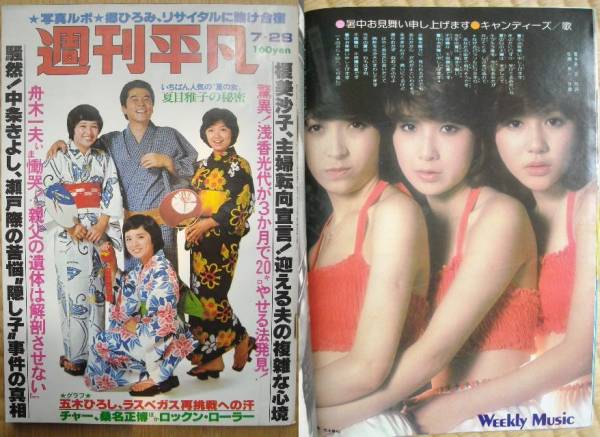 平凡 岡田奈々監禁キャンディーズ木之内みどり夏目雅子 岩崎宏美 その他 売買されたオークション情報 Yahooの商品情報をアーカイブ公開 オークファン Aucfan Com