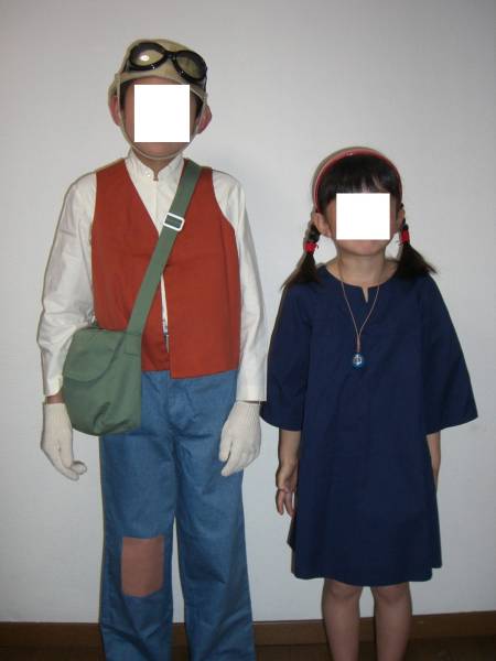 天空の城ラピュタ シータ 110ｃｍ子供コスプレ衣装アマチュア作の質問一覧