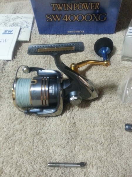 ツインパワー Sw 4000 Xg シーバス ヒラスズキ ヒラメ カスタム シマノ 売買されたオークション情報 Yahooの商品情報をアーカイブ公開 オークファン Aucfan Com