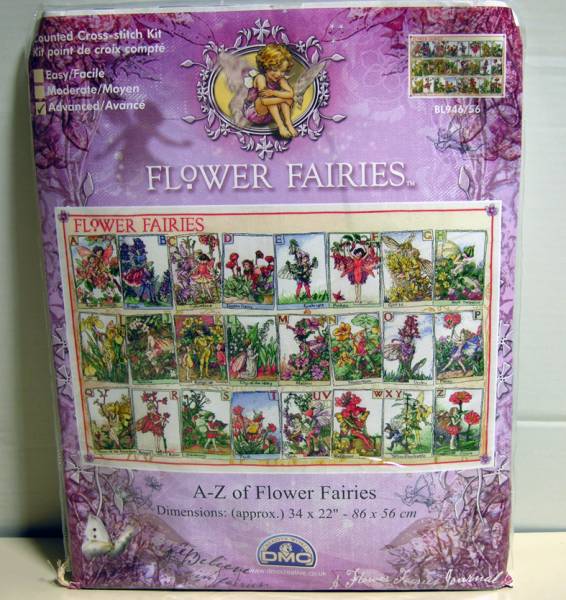 DMC クロスステッチキット AZ of Flower Fairies(作成キット)｜売買されたオークション情報、yahooの商品情報を