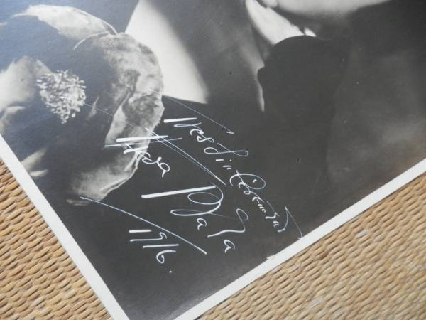 直筆サイン写真セダ バラ愚者ありきサロメ カルメン 愛の試練 サイン 売買されたオークション情報 Yahooの商品情報をアーカイブ公開 オークファン Aucfan Com