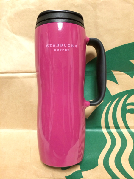 海外限定 スタバタンブラーピンク 取っ手付き グランデサイズ タンブラー マイボトル 売買されたオークション情報 Yahooの商品情報をアーカイブ公開 オークファン Aucfan Com
