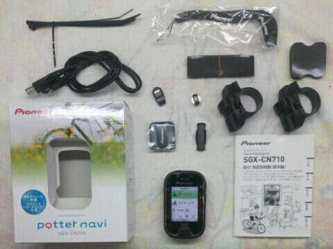 ポタナビ Sgx Cn710 K サイクルコンピューター 売買されたオークション情報 Yahooの商品情報をアーカイブ公開 オークファン Aucfan Com