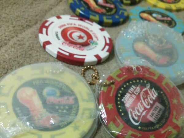 ワールドカップ ビクトリーチップ コカコーラ 年代物 レア コカ コーラ 売買されたオークション情報 Yahooの商品情報をアーカイブ公開 オークファン Aucfan Com