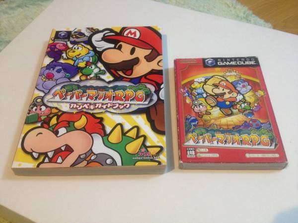 Gc ペーパーマリオrpg 攻略本付 ゲームキューブ ロールプレイング 売買されたオークション情報 Yahooの商品情報をアーカイブ公開 オークファン Aucfan Com