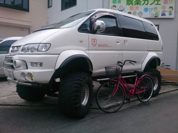 三菱 デリカ スペースギア リフトアップ ｏｈ済み 目立ちます デリカスペースギア 売買されたオークション情報 Yahooの商品情報をアーカイブ公開 オークファン Aucfan Com