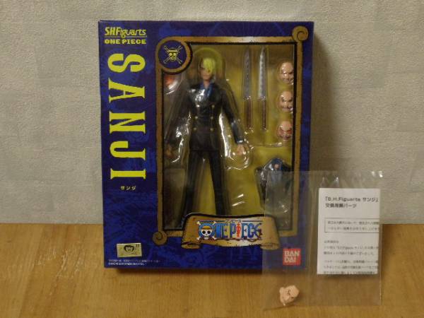 フィギュアーツ サンジ 交換用顔パーツ付 フィギュア ワンピース サンジ 売買されたオークション情報 Yahooの商品情報をアーカイブ公開 オークファン Aucfan Com