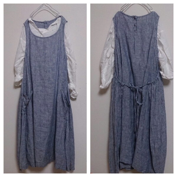 Nestrobeネストローブ リネンエプロンワンピースnest Robe Luxe ワンピース 売買されたオークション情報 Yahooの商品情報をアーカイブ公開 オークファン Aucfan Com