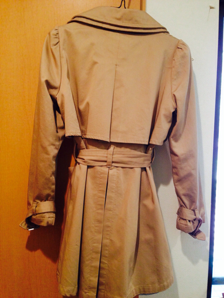 Dazzlin ダズリン トレンチコート ダズリン 売買されたオークション情報 Yahooの商品情報をアーカイブ公開 オークファン Aucfan Com