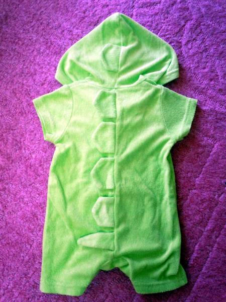 ガチャピン フード付き半袖つなぎ キャラクター 70cm 70 65 74cm 売買されたオークション情報 Yahooの商品情報をアーカイブ公開 オークファン Aucfan Com